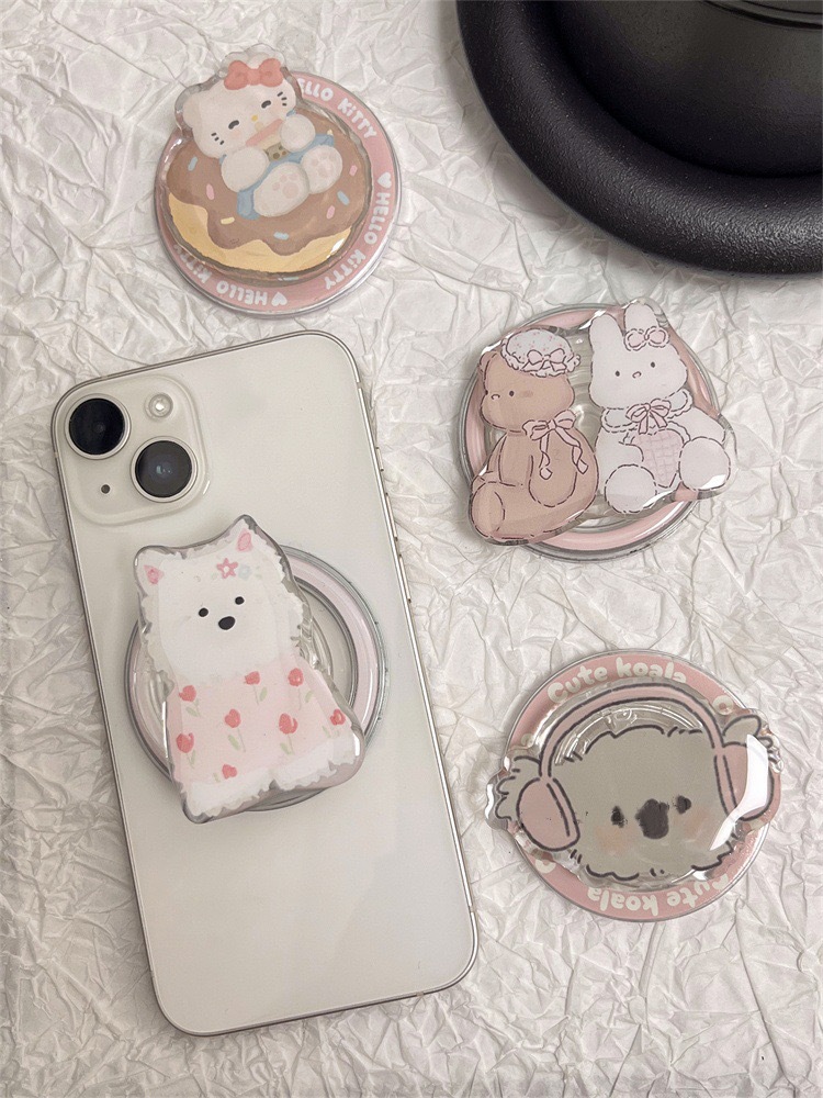 Gaming Accessories Dropshipping Suppliers - Magnetic Phone Grip Cute Animal Pop