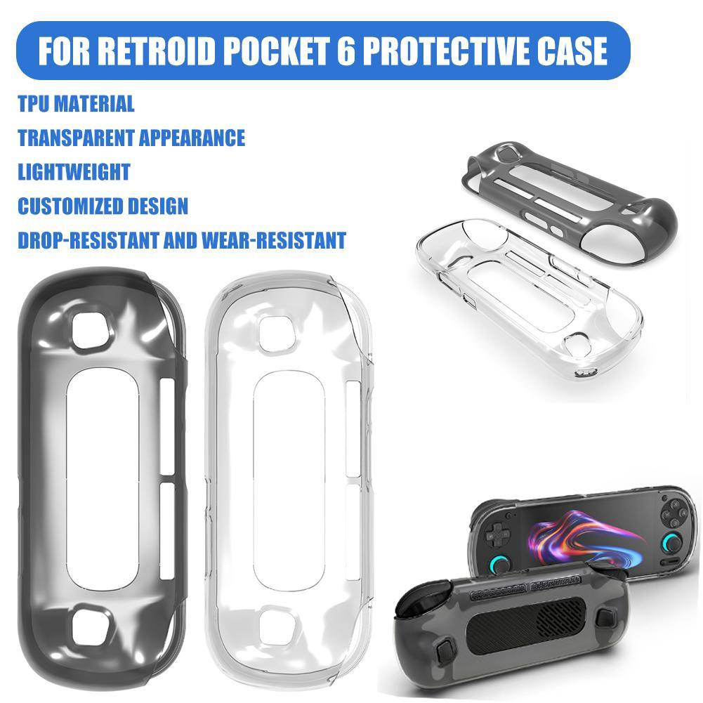 Gaming Accessories Dropshipping Suppliers - Transparent TPU Protective Case For Retroid