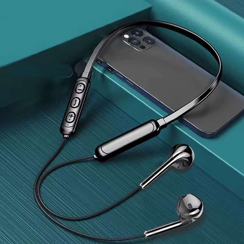Gaming Accessories Headset - Neck Hanging Bluetooth Headset HD Microphone