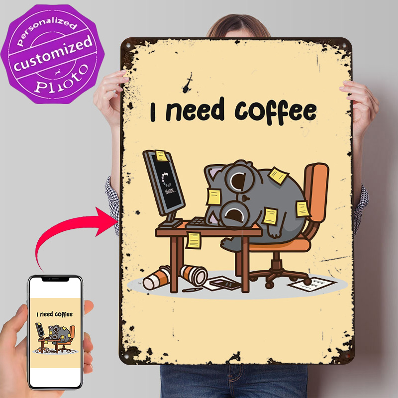 I Need Coffee 3D Texture Metal - огляд і ціна Gaming Accessories You Need