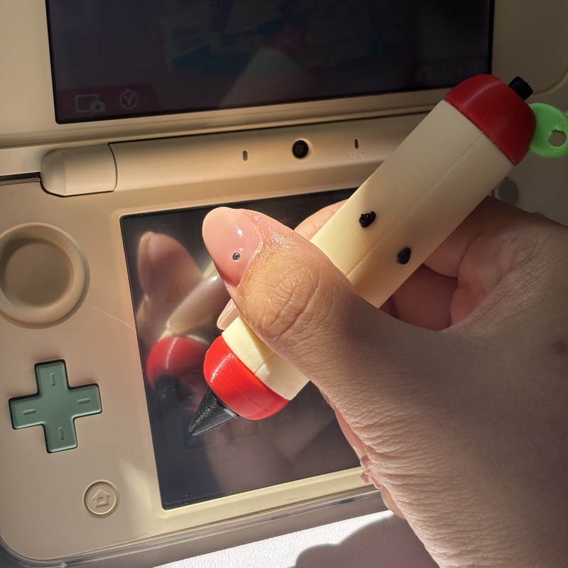 Stylus Pen Cute Apple Shape 3D - огляд і ціна Gaming Accessories To 3D Print