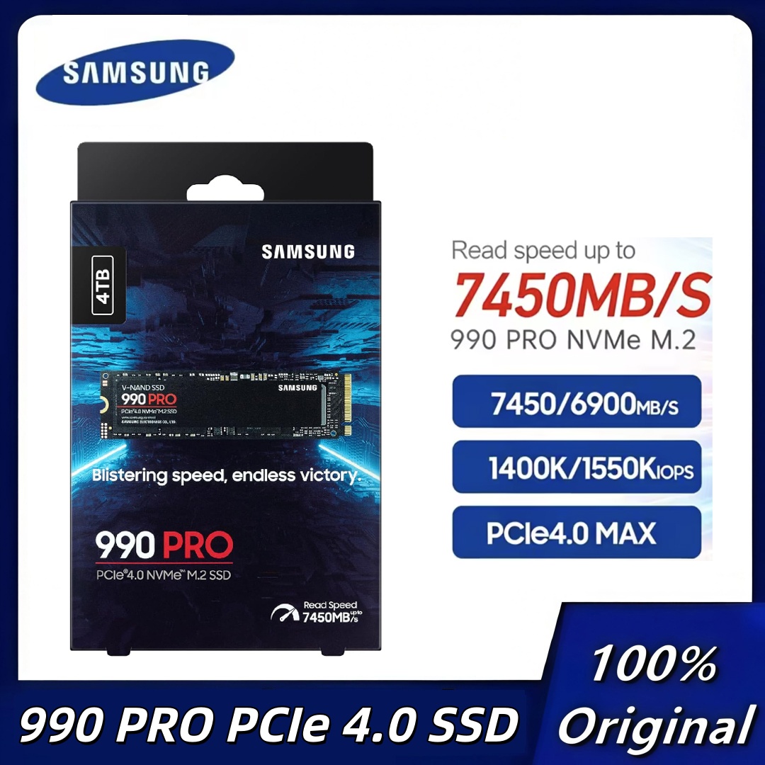 100% Samsung 990 PRO 1TB 2TB 4 - огляд і ціна Samsung Ssd 990 Pro