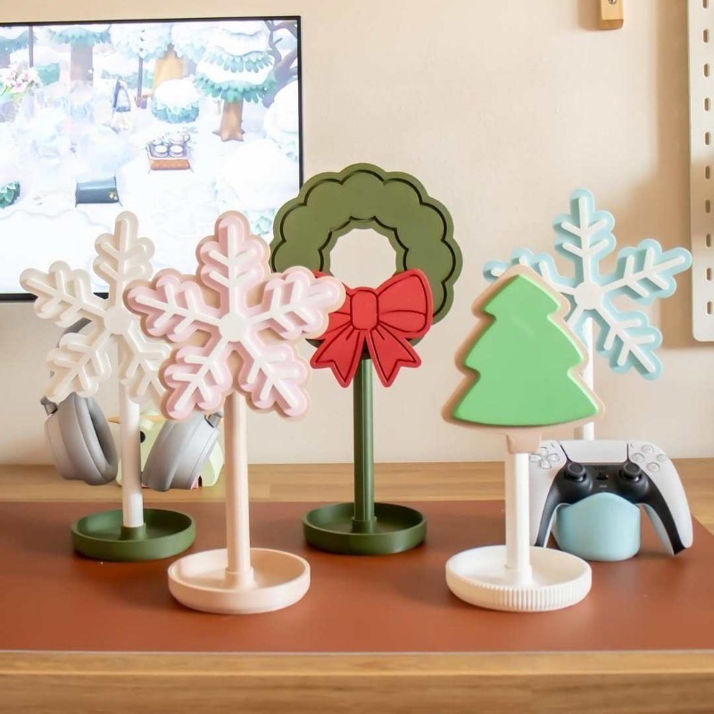 Snowflake Headphone Stand 3D P - огляд і ціна Gaming Accessories To 3D Print