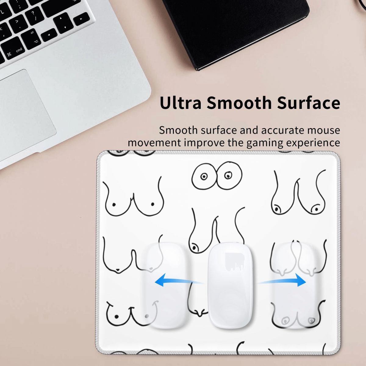 Black And White Tits Drawing M - огляд і ціна Gaming Accessories Drawing