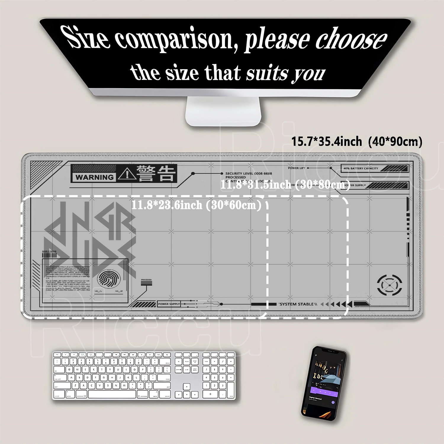 Extended Mouse Pad Large HD Ga - огляд і ціна Gaming Accessories Drawing