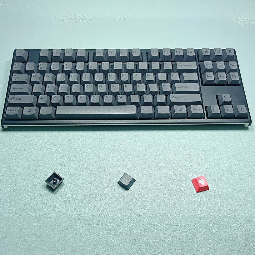 130 Keys Minimalist black Gray - огляд і ціна Gaming Accessories Uk