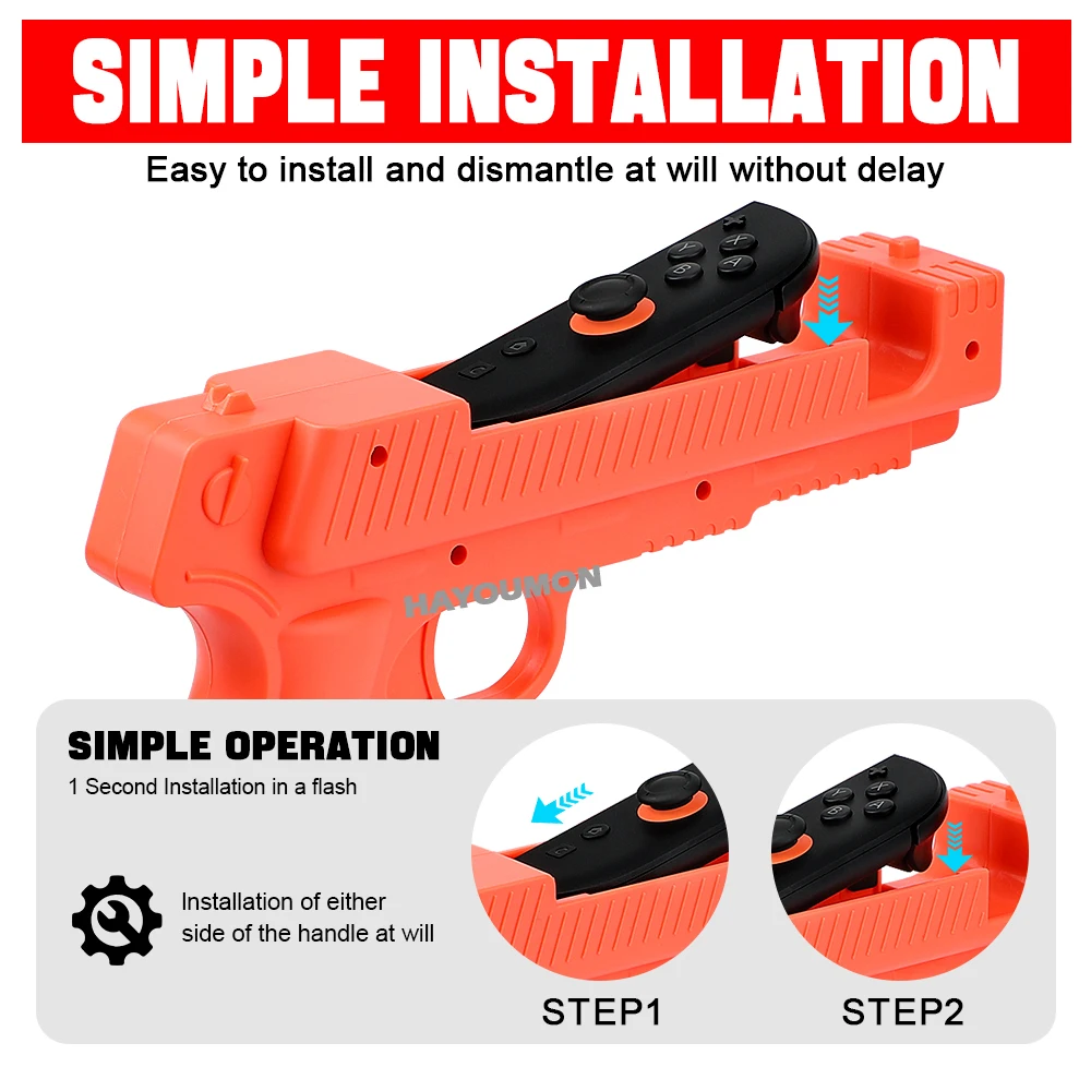 1 Pair Shooting Game Gun for S - огляд і ціна Gaming Accessories Dropshipping Suppliers