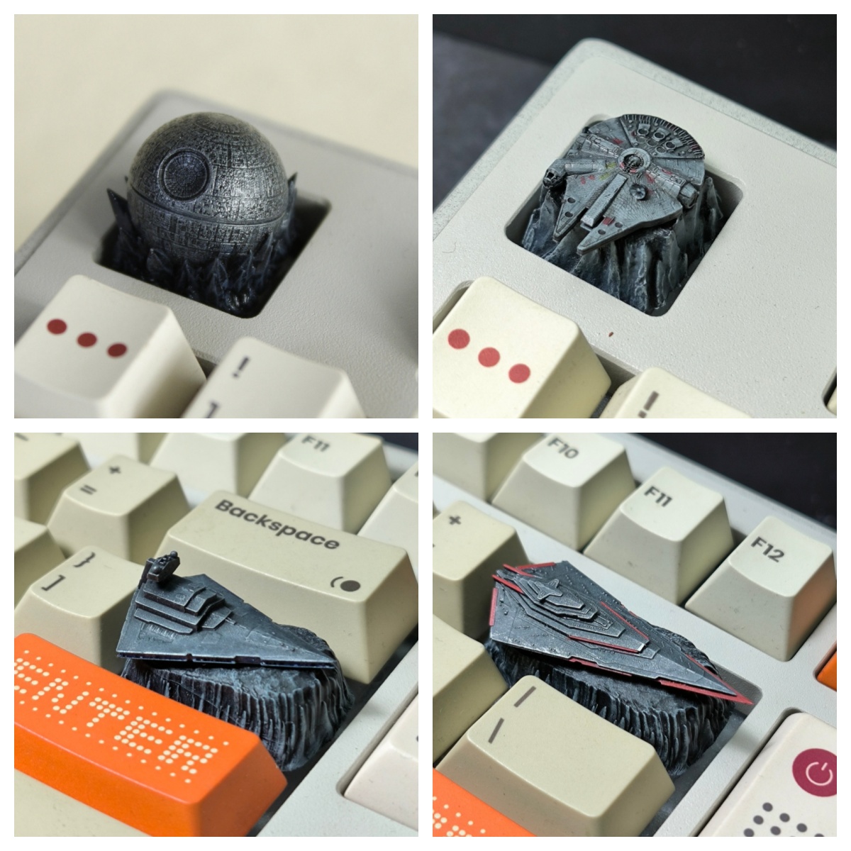 HCY Death Star Artisan Keycap  - огляд і ціна Gaming Accessories To 3D Print