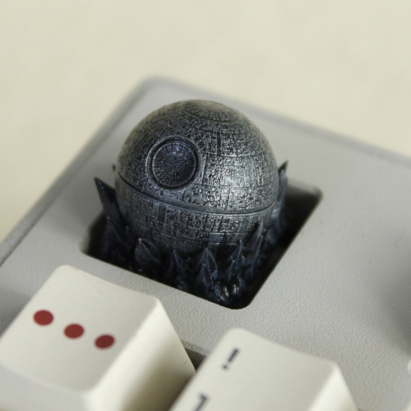 HCY Death Star Artisan Keycap  - огляд і ціна Gaming Accessories To 3D Print