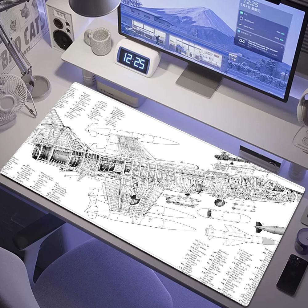 HYBXAXC Airplane Drawing Black - огляд і ціна Gaming Accessories Drawing