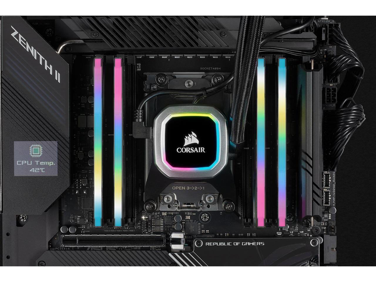 CORSAIR Vengeance RGB Pro SL 3 - огляд і ціна Corsair Ram Vengeance 32Gb